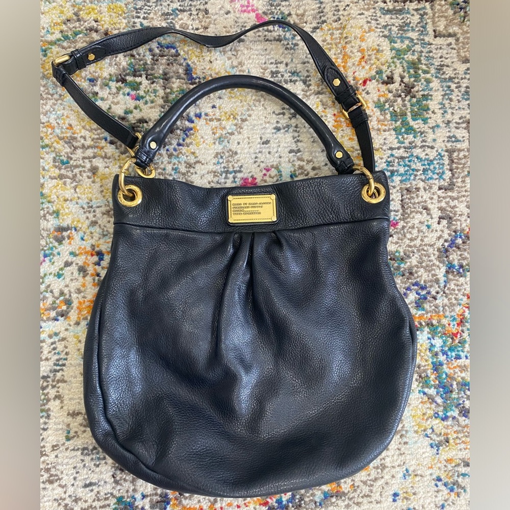 MARC by Marc Jacobs Black Leather Shoulder Bag